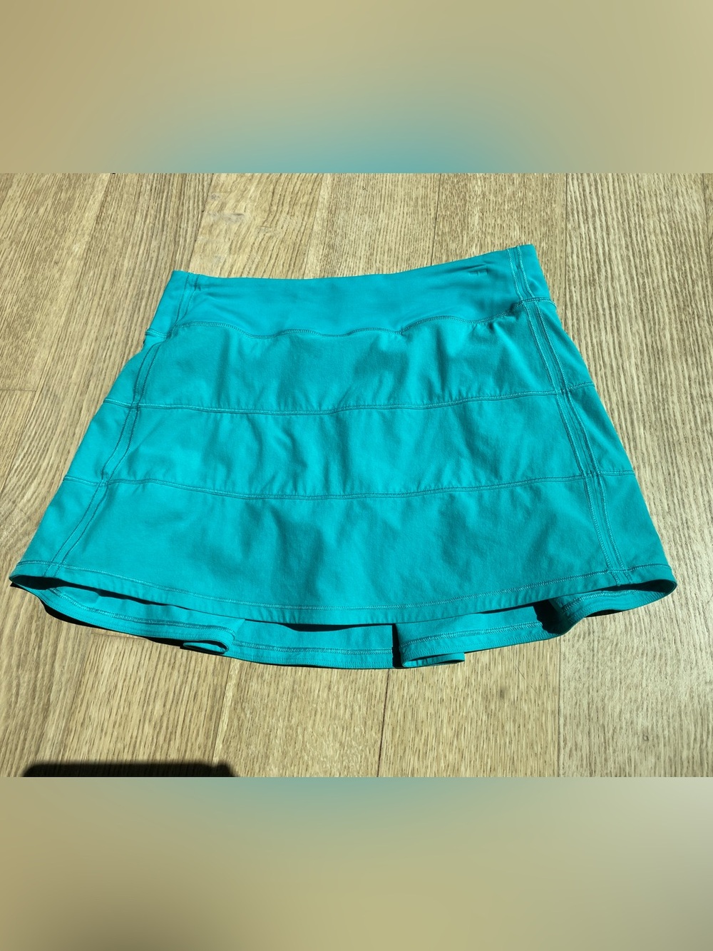 lululemon athletica turquoise skort